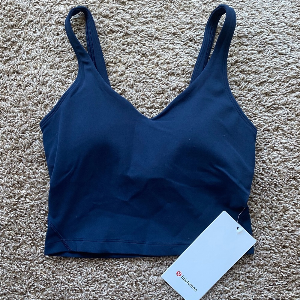 NWT Lululemon Align Tank Navy 4 AUSTRALIA Rare - Picture 3 of 6